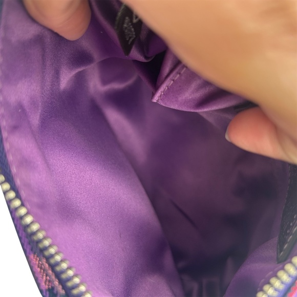 Coach Poppy Vintage Purple Tartan Plaid Crossbody Bag Excellent Condition - Picture 6 of 9